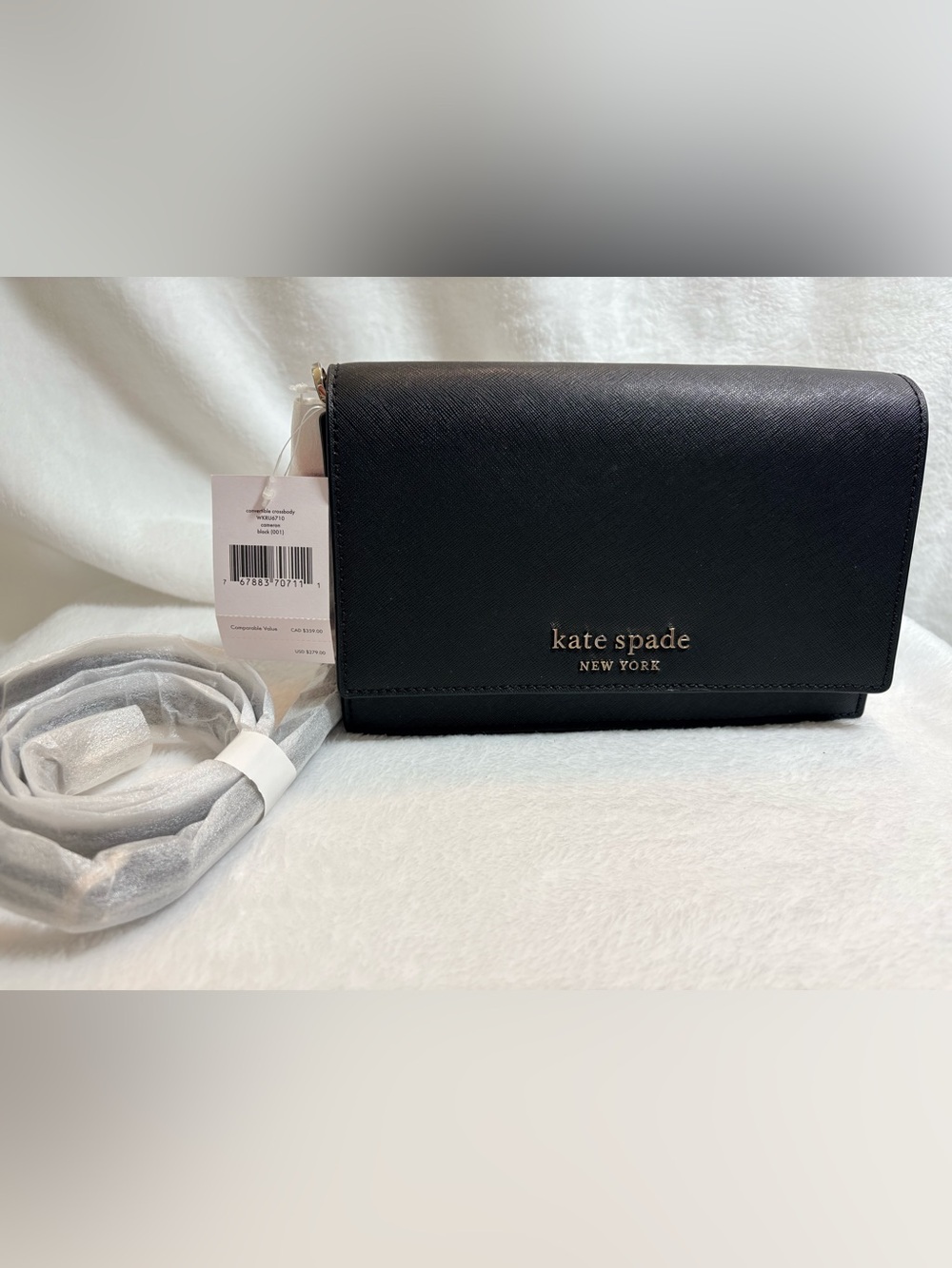 Kate Spade Cameron Convertible Crossbody - Black